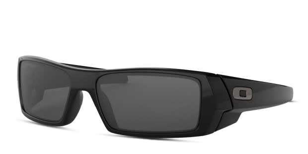 Oakley Gascan Shiny Black Prescription Sunglasses - 50% Off Lenses