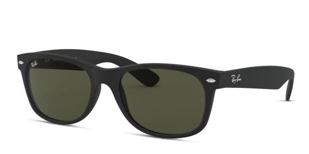 Ray-Ban 2132 New Wayfarer Black Prescription Sunglasses - 50% Off