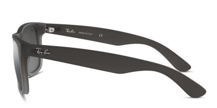 Ray-Ban 4165 Justin Gray, Silver glasses - Gray / Silver - Side View