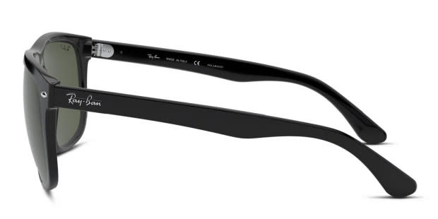 Ray Ban RB4147 Boyfriend Black Green Prescription Sunglasses 50 Off Lenses