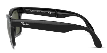 Ray-Ban RB4105 Foldable Wayfarer Black glasses - Black - Side View