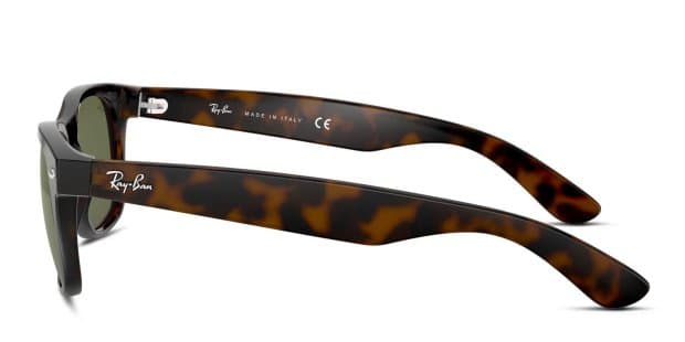 Ray-Ban 2132 New Wayfarer Brown, Tortoise, Green Prescription