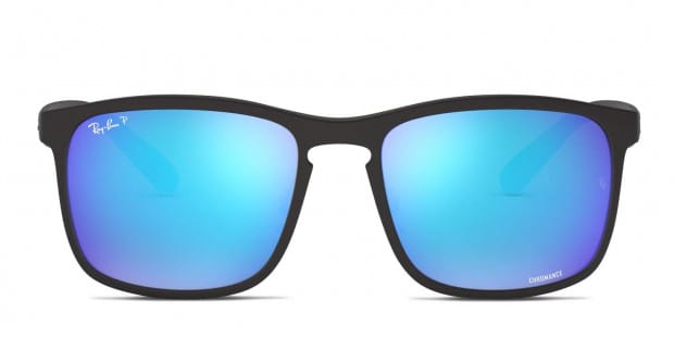 Ray-Ban 4264 Black, Blue Prescription Sunglasses - 50% Off Lenses