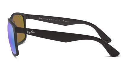 Ray-Ban 4264 Black, Blue glasses - Black / Blue - Side View