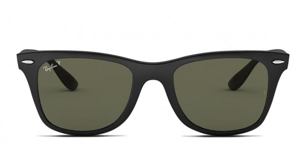 Ray Ban RB4195 Black Green Prescription Sunglasses