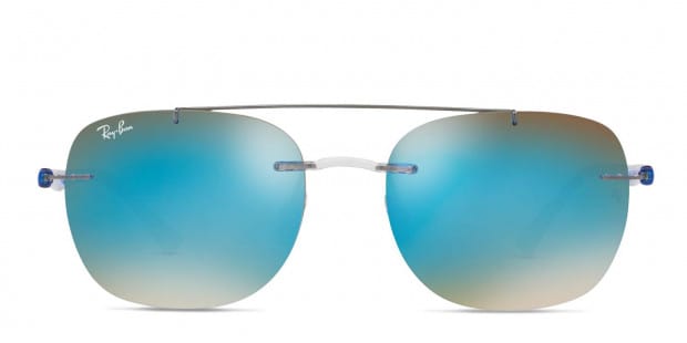 amateur Snor voorzichtig Ray-Ban 4280 Gunmetal/Blue Sunglasses