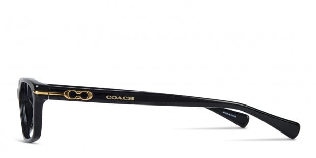 Coach HC6040 Brooklyn dark tortoise & teal 52/16-135 women's
