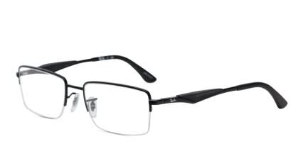 Ray-Ban RB6285 Black glasses - Black - Angle View