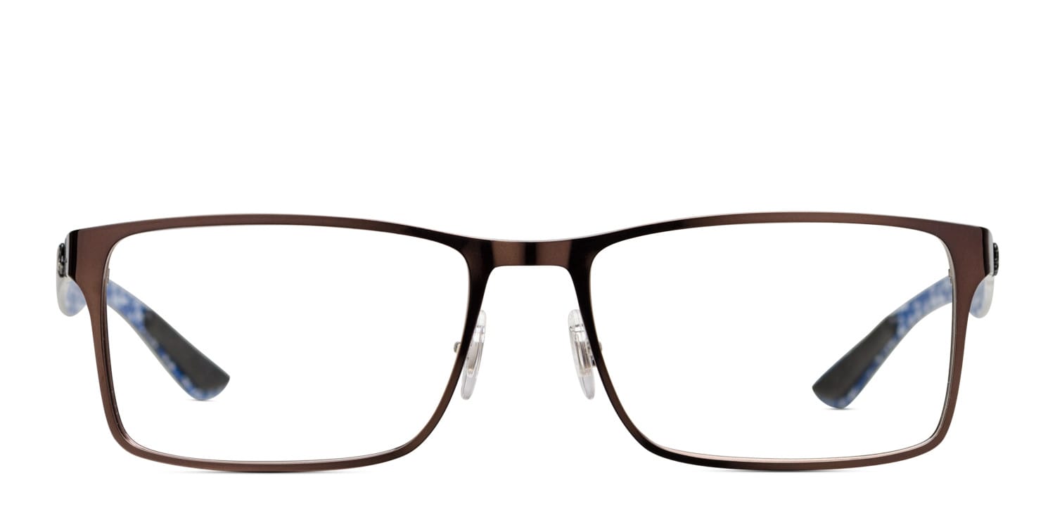 Ray-Ban 8415 Brown glasses - Brown - Frontal View