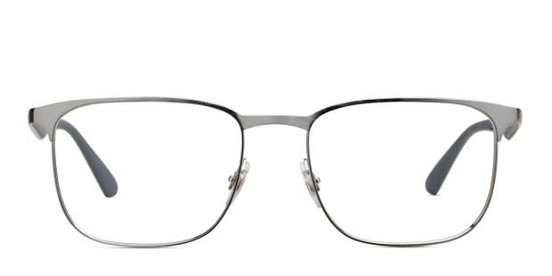 【未使用】ReFa カラット レイ シルバー Ray-Ban 6363 Silver Eyeglasses | Includes FREE Rx Lenses