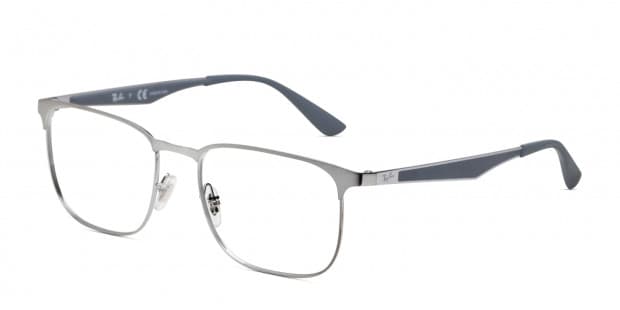 Ray-Ban 6363 Silver Eyeglasses | Includes FREE Rx Lenses Ray-Ban 6363 Silver Eyeglasses | Includes FREE Rx Lenses