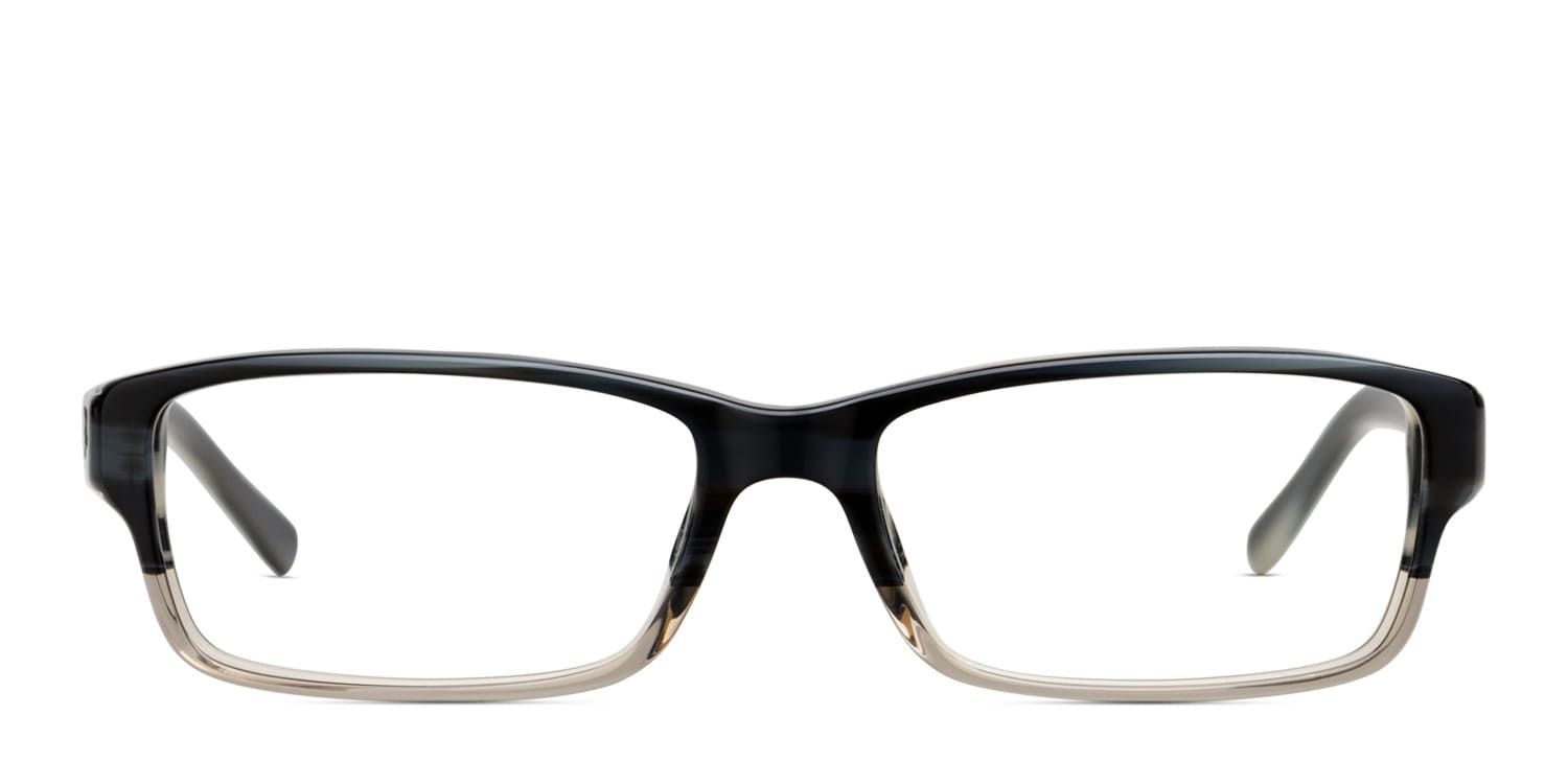 Ray-Ban 5169 Gray glasses - Black / Gray / Clear - Frontal View