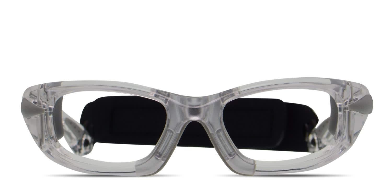 Progear EG-L1030 Clear/Gray Eyeglasses | Includes FREE Rx Lenses