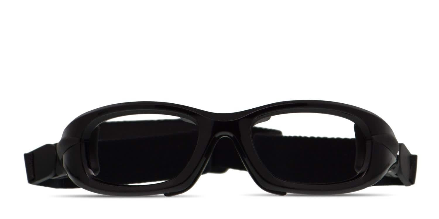 Progear EG-M1021 Shiny Black Eyeglasses | Includes FREE Rx
