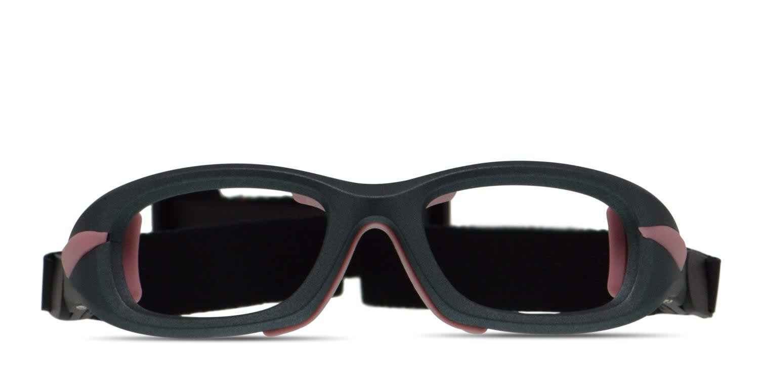 Progear EG-M1021 Teal, Pink glasses - Pink / Green - Frontal View