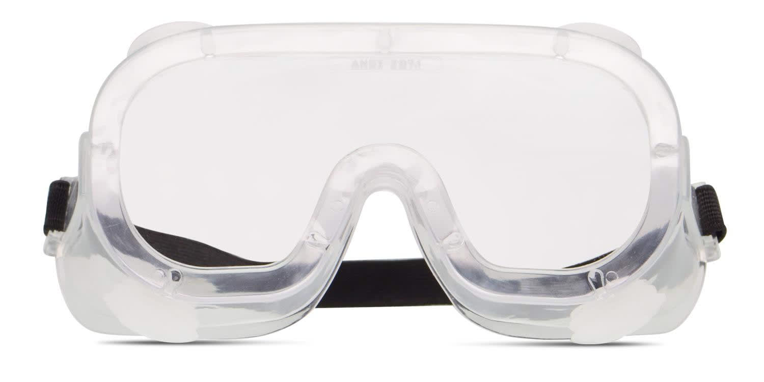 Vision Guard Anti-Fog Protective Glasses Clear glasses - Clear - Frontal View