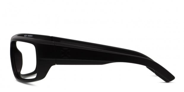 Spy Bounty Black Non Rx able Eyeglasses Includes FREE Rx Lenses