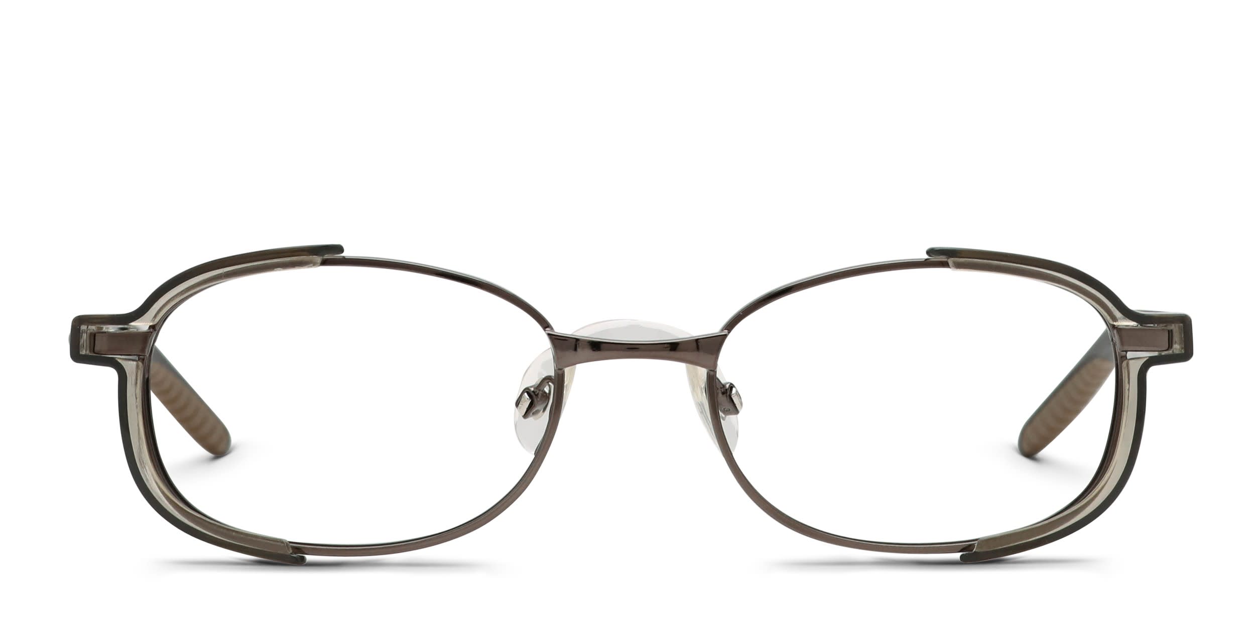 Eyres Optix Gunmetal glasses - Gunmetal - Frontal View
