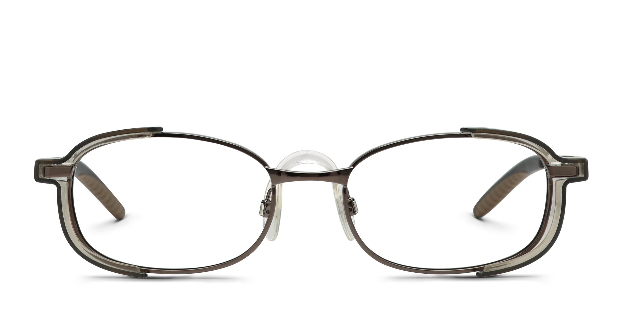 Eyres Optix Gunmetal glasses - Gunmetal - Frontal View