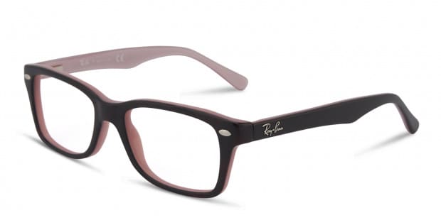 Ray Ban RY1531 Kids Black Pink Eyeglasses Includes FREE Rx Lenses