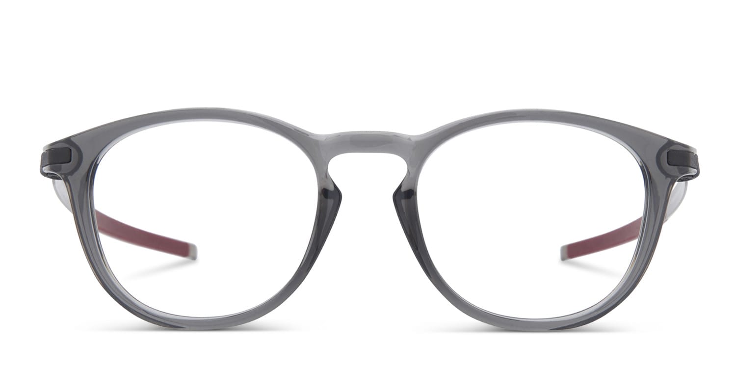 rryyoo Oakley Pitchman R Gray w/Red Prescription Eyeglasses