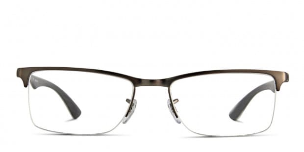 Ray Ban 8413 Gunmetal w Black Prescription Eyeglasses