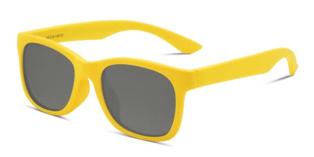 Kokomo Yellow Kids Prescription Sunglasses - 50% Off Lenses