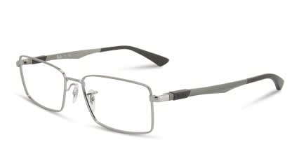 Ray-Ban RB6275 Silver glasses - Silver - Angle View
