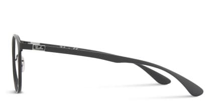 Ray-Ban RX6355 Black glasses - Black - Side View