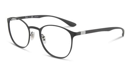 Ray-Ban RX6355 Black glasses - Black - Angle View