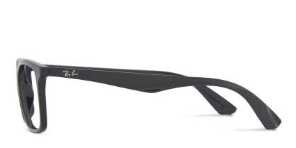 Ray-Ban 7047 Shiny Black glasses - Shiny Black - Side View