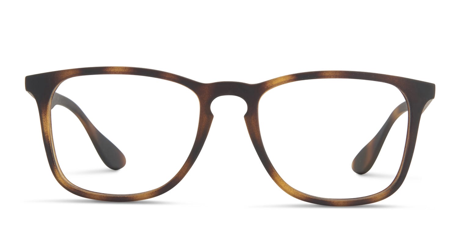 Ray-Ban 7074 Tortoise glasses - Tortoise - Frontal View
