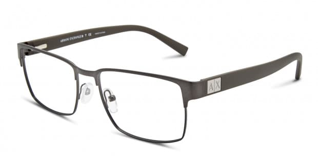 Armani Exchange AX1019 Gunmetal w/Brown Prescription Eyeglasses