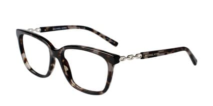 Michael Kors Sabina Leopard glasses - Multicolor - Angle View