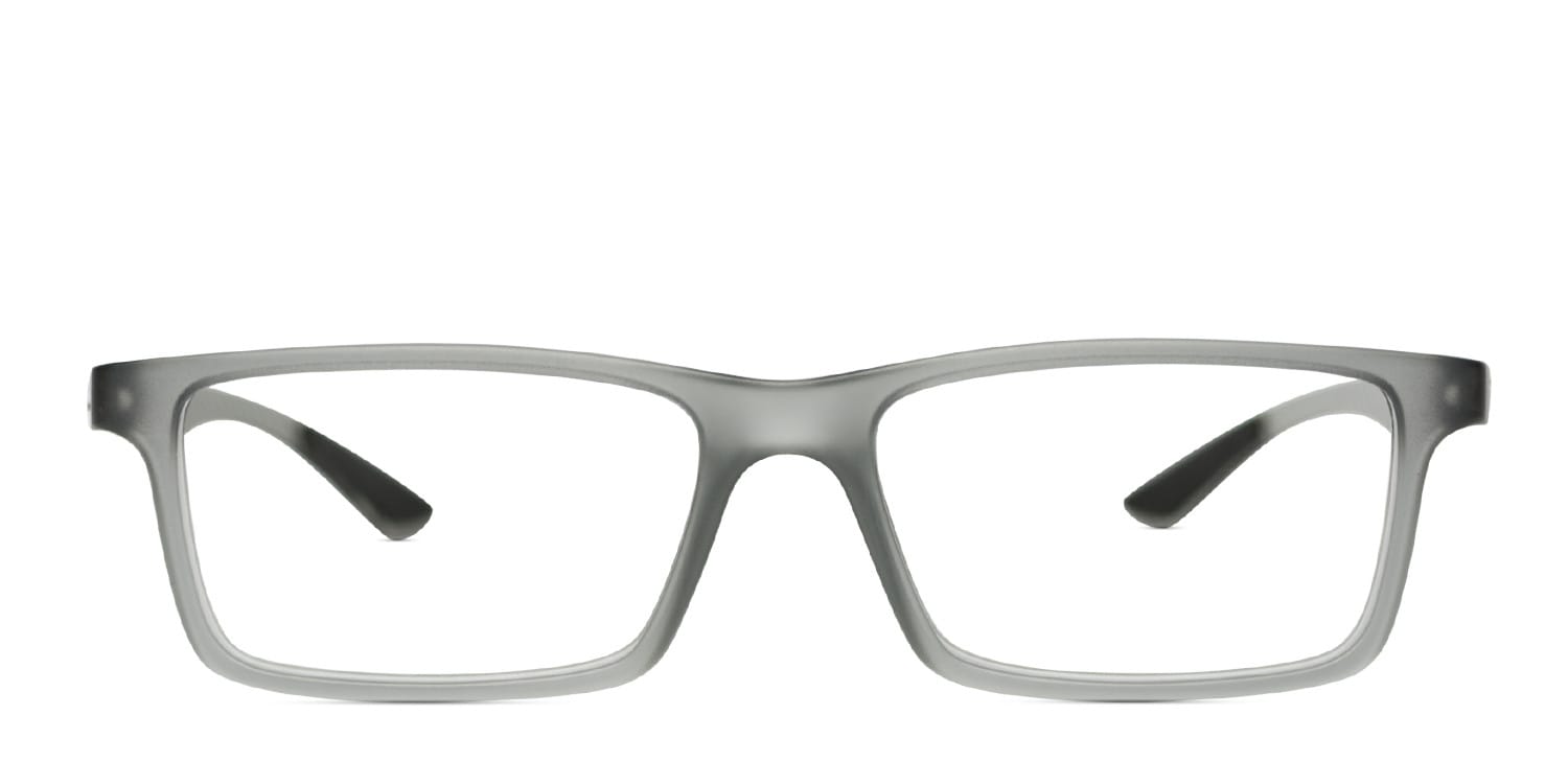 Ray-Ban RX8901 Gray glasses - Gray - Frontal View