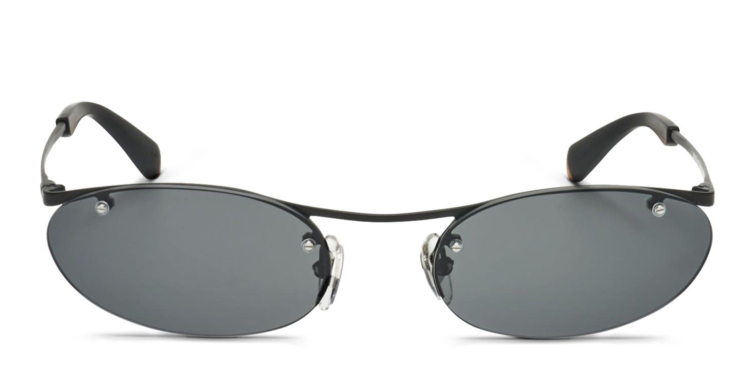 Sandro SD8006 Black glasses - Black / Gray - Frontal View