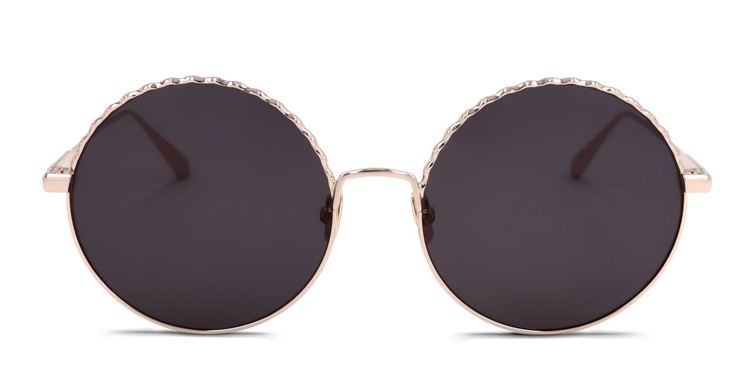 Sandro SD8012 Gold glasses - Gold - Frontal View