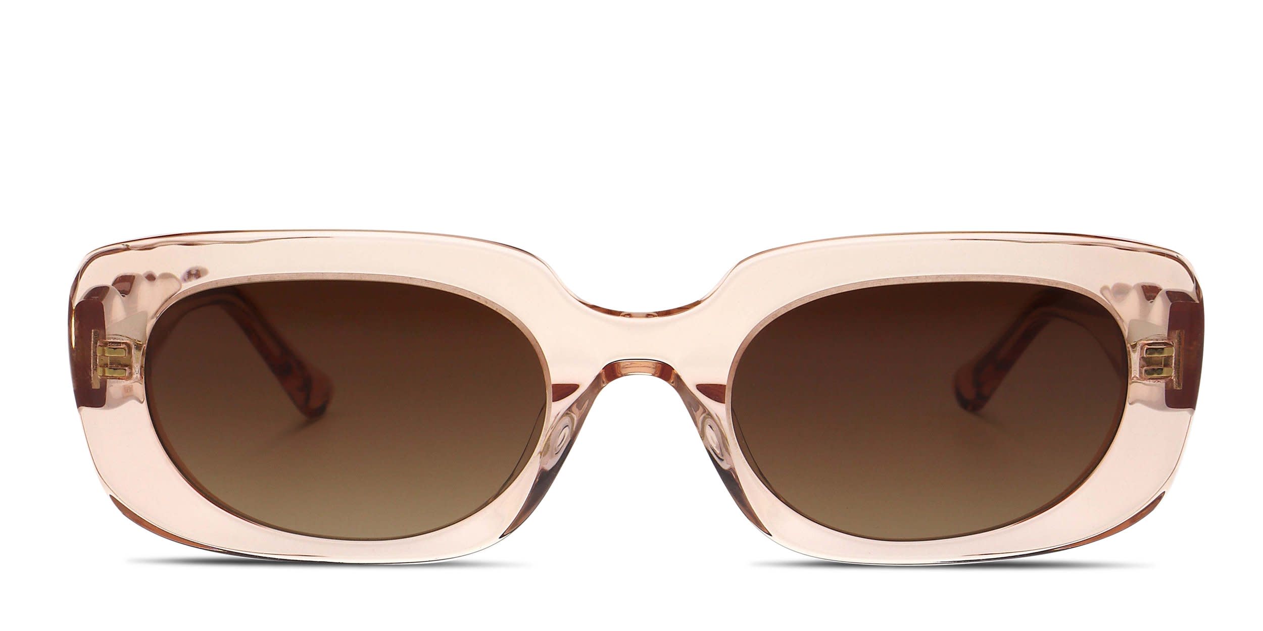 Florence by Mills 5011 Pink, Clear glasses - Pink / Clear - Frontal View