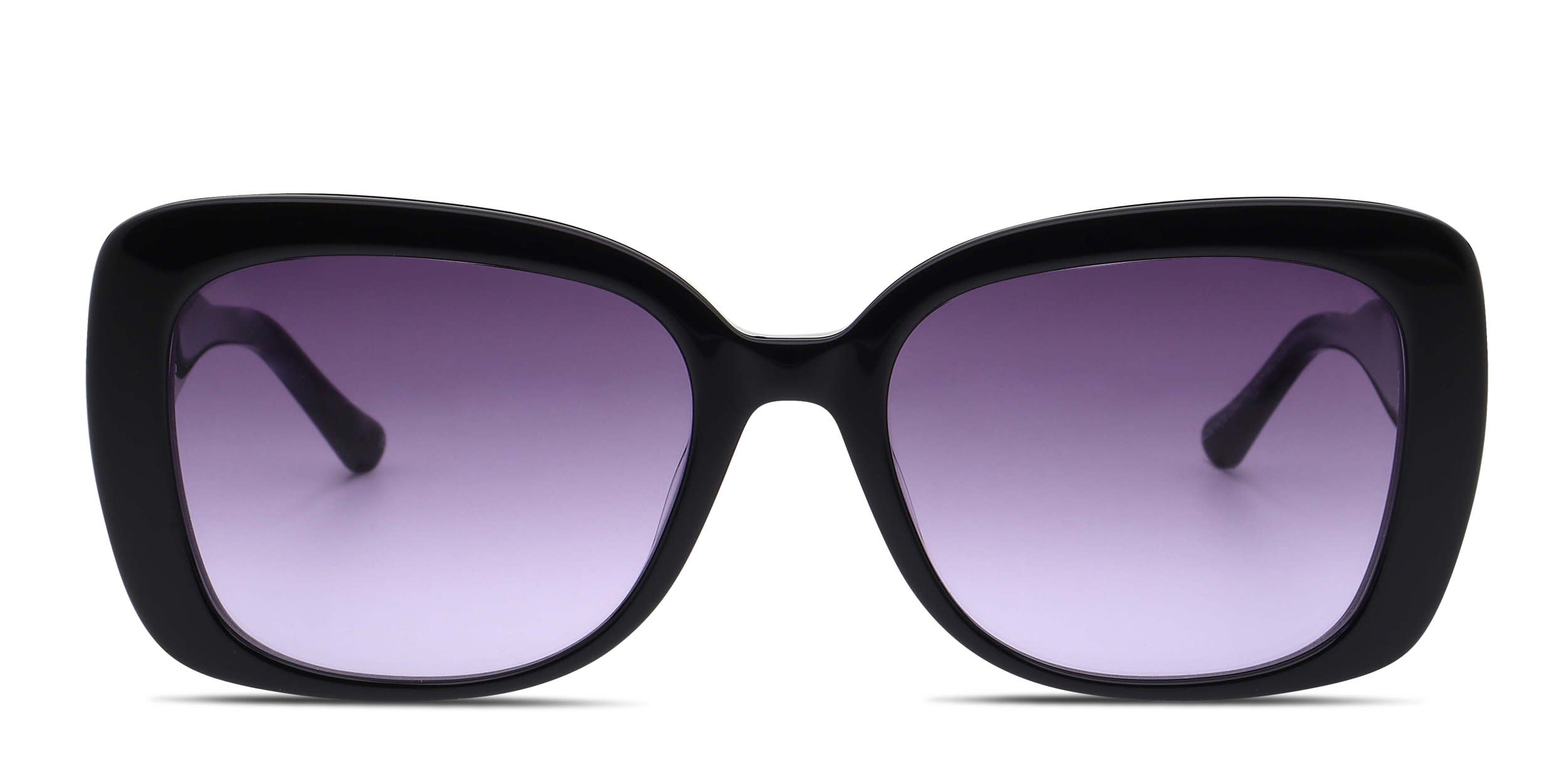Florence by Mills 5013 Shiny Black glasses - Shiny Black - Frontal View