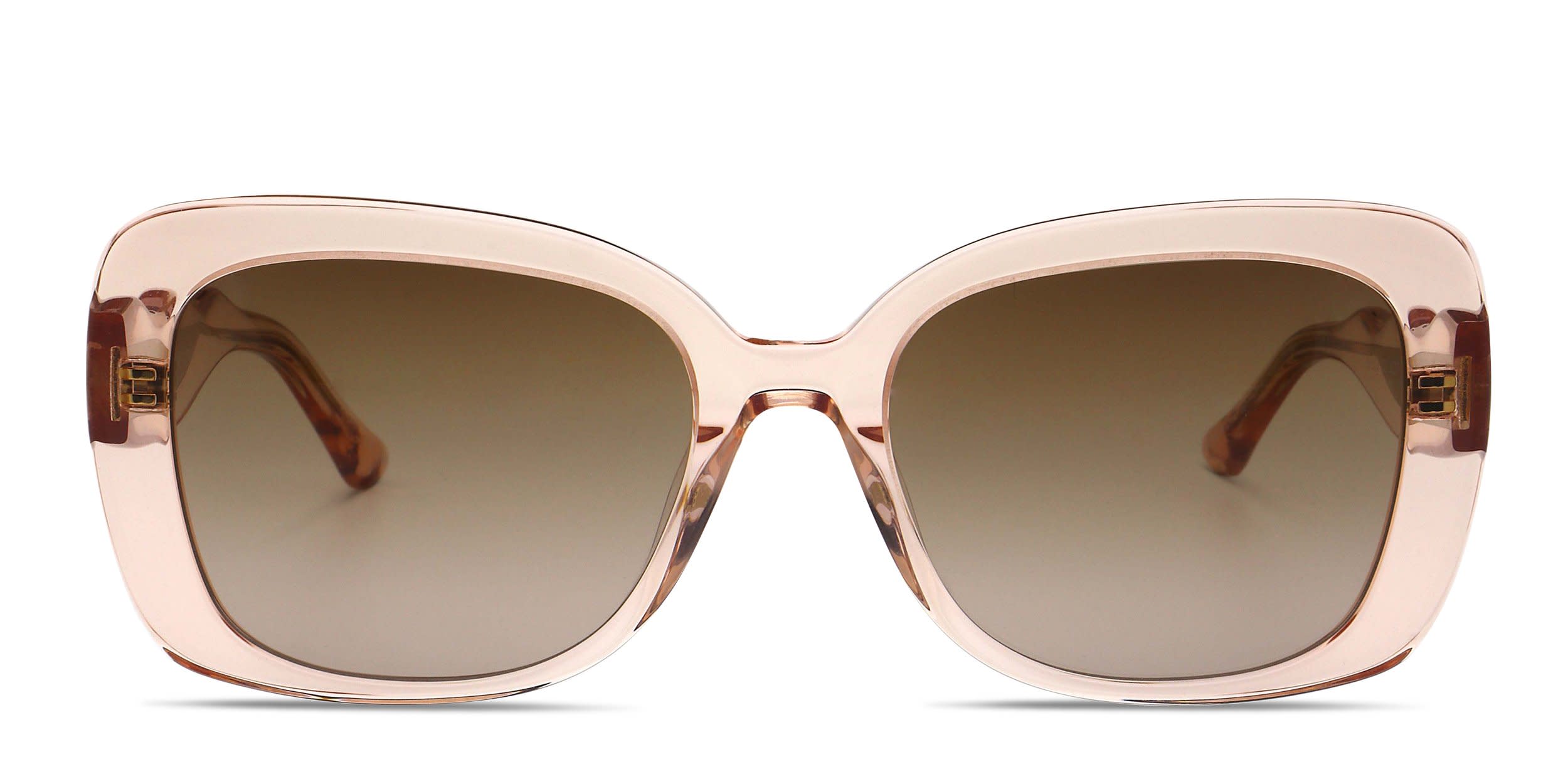 Florence by Mills 5013 Beige, Clear glasses - Beige / Clear - Frontal View