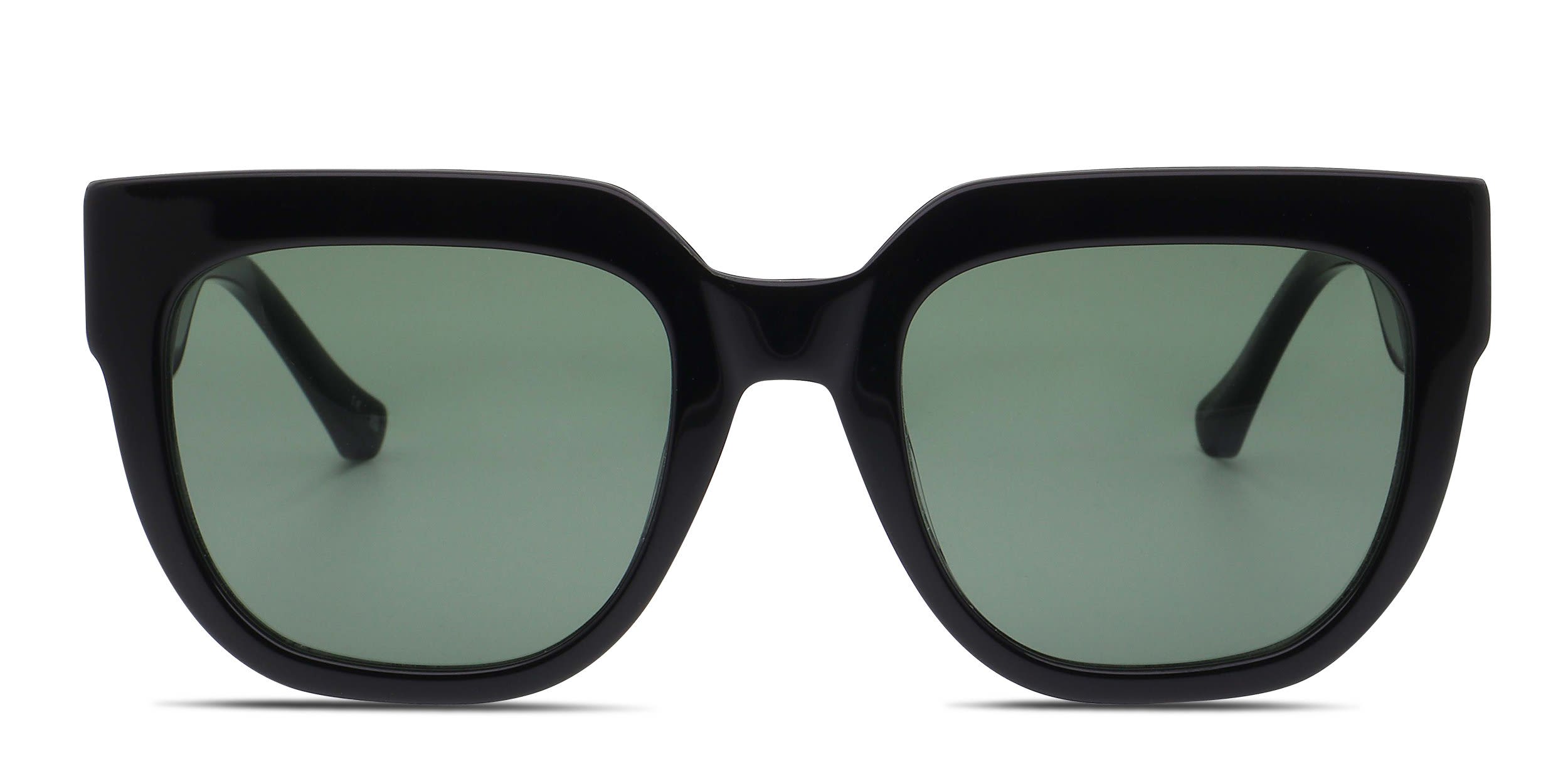 Florence by Mills 5003 Shiny Black glasses - Shiny Black - Frontal View