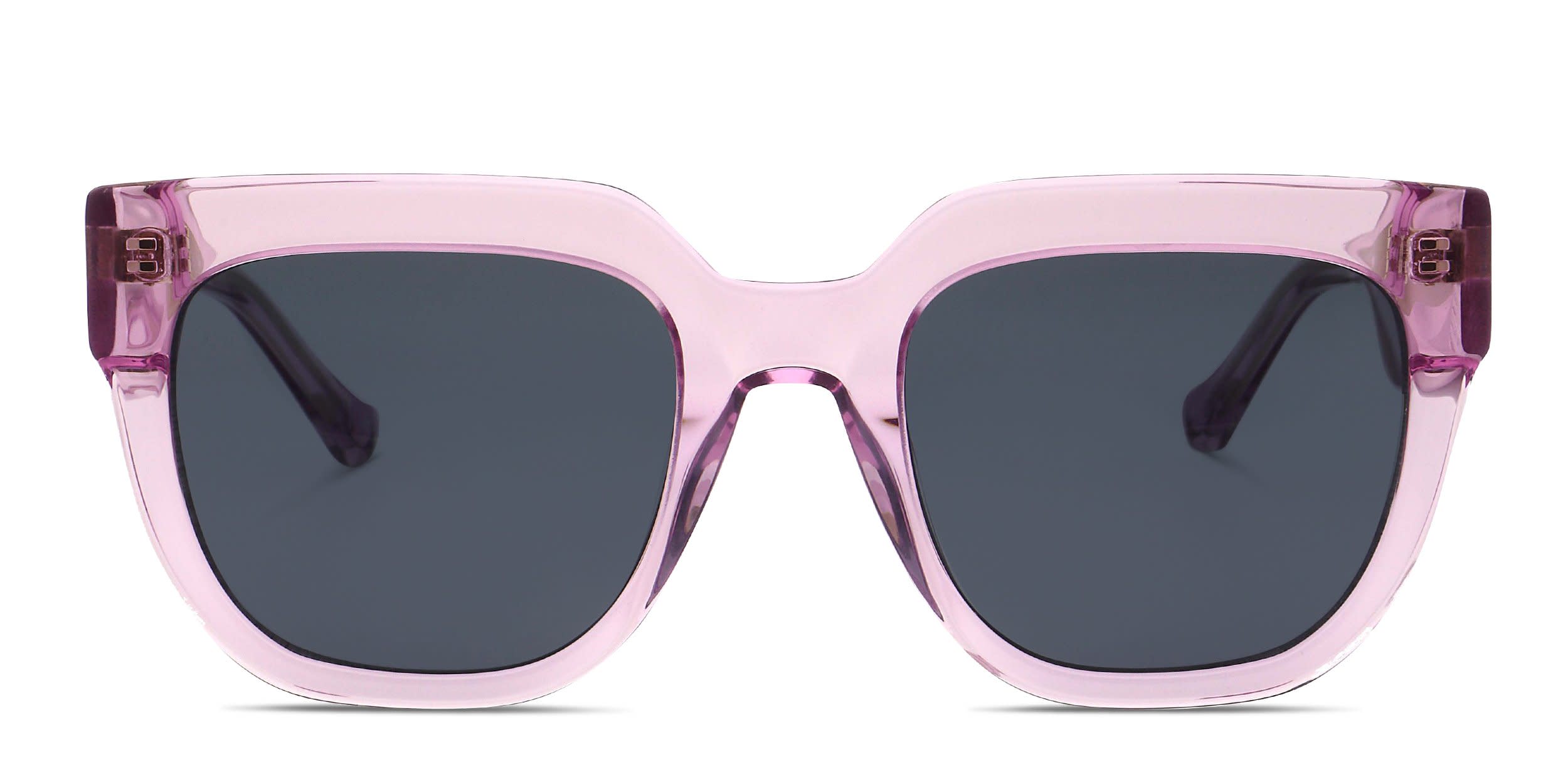 Florence by Mills 5003 Pink, Clear glasses - Pink / Clear - Frontal View