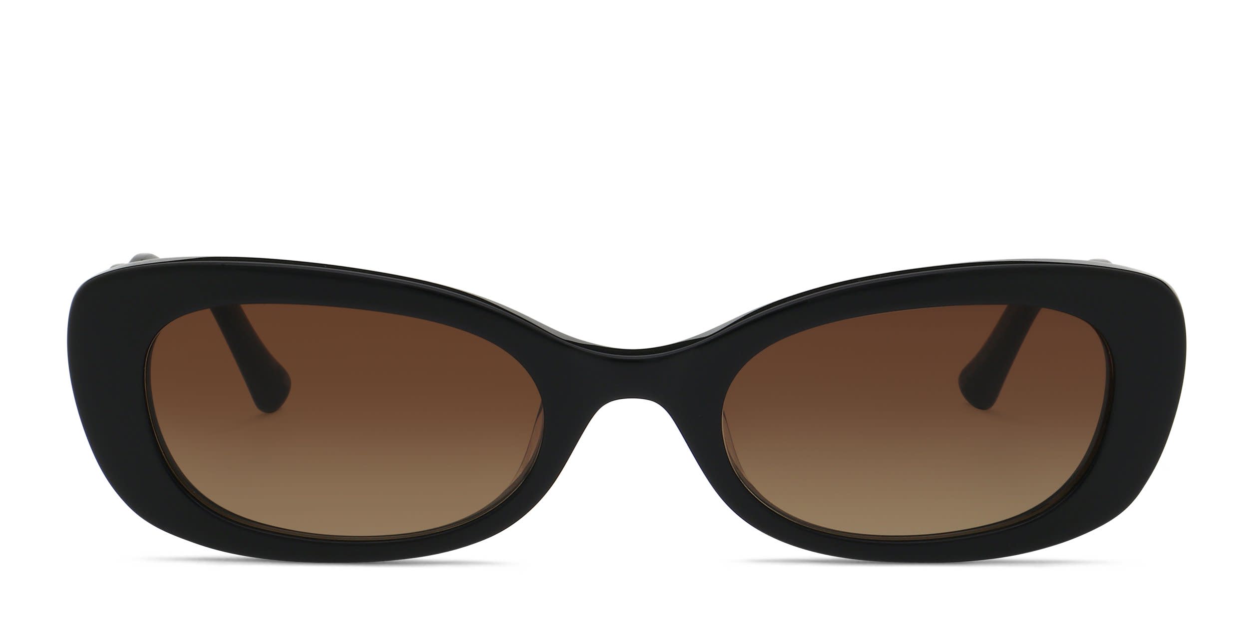 Florence by Mills 5042 Shiny Black glasses - Shiny Black - Frontal View