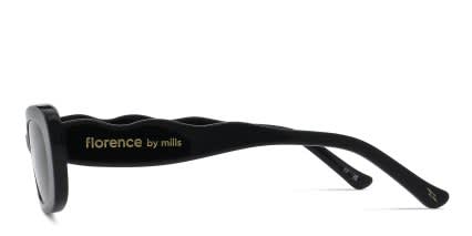 Florence by Mills 5042 Shiny Black glasses - Shiny Black - Side View