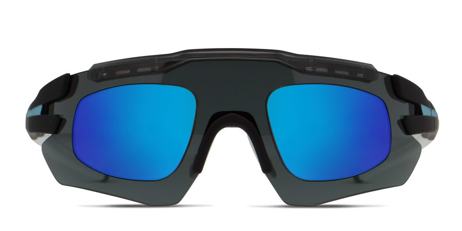 Progear Sprinter S-1284 Gray, Clear, Blue, White glasses - Gray / Clear / Blue / White - Frontal View