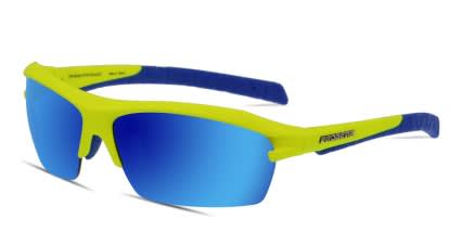 Progear Racer S-1283 Yellow, Blue glasses - Yellow / Blue - Angle View