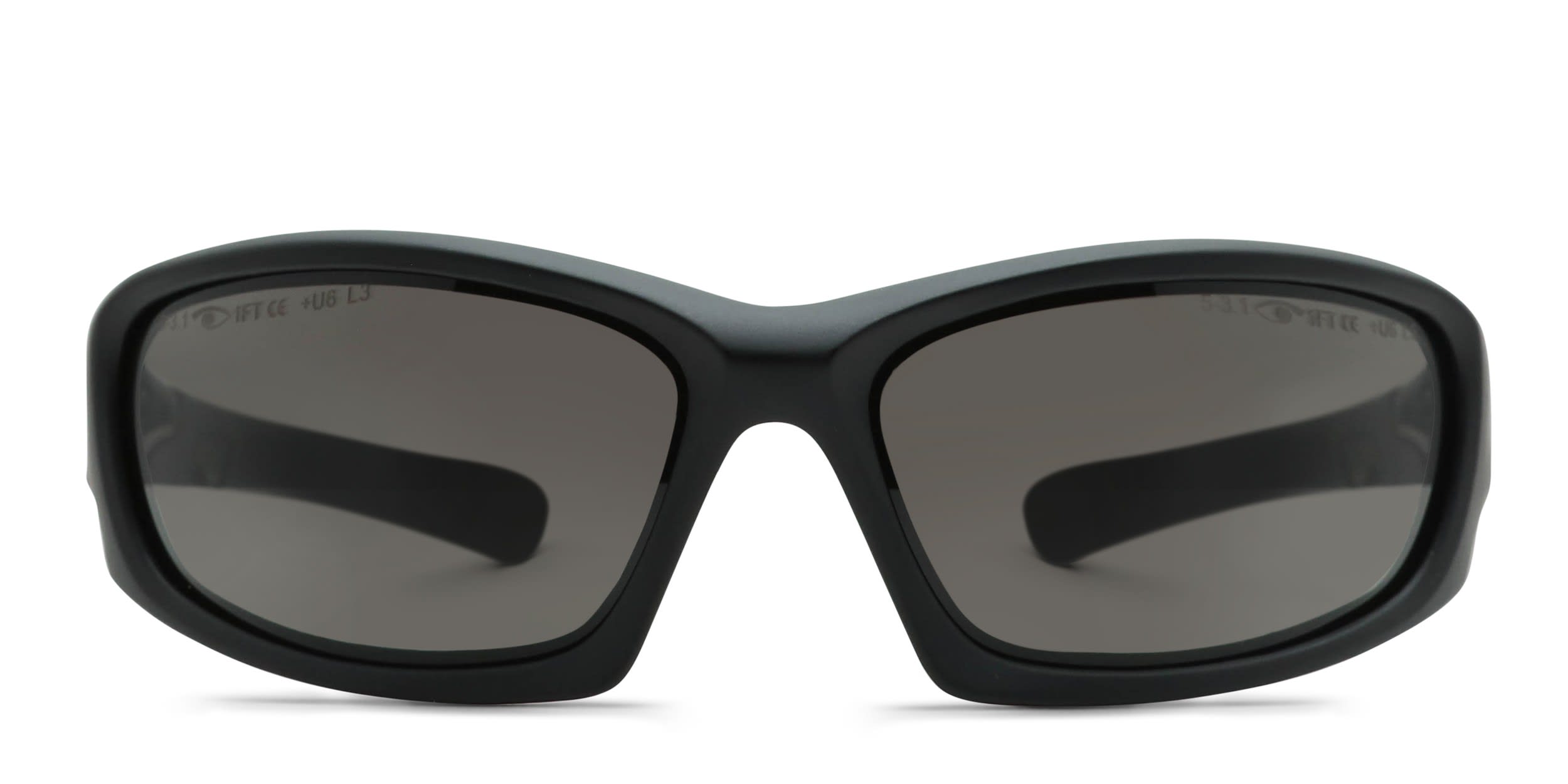 Eyres Bercy 150 Matte Black glasses - Matte Black - Frontal View