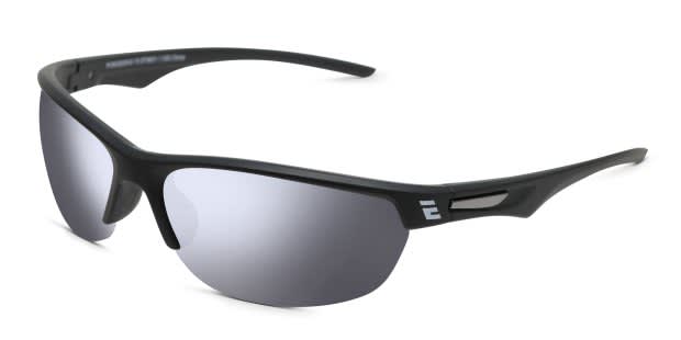 Eyres 15 Sportz Matte Black Prescription Sunglasses