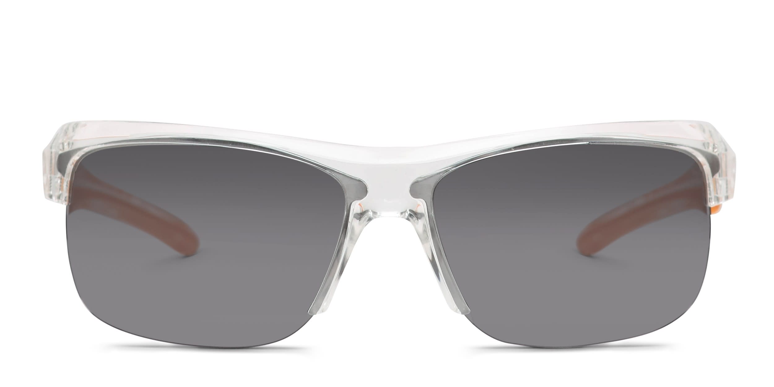 Eyres TrackView Clear, Orange glasses - Clear / Orange - Frontal View