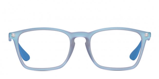 Ray Ban 7045 Light Blue Prescription Eyeglasses